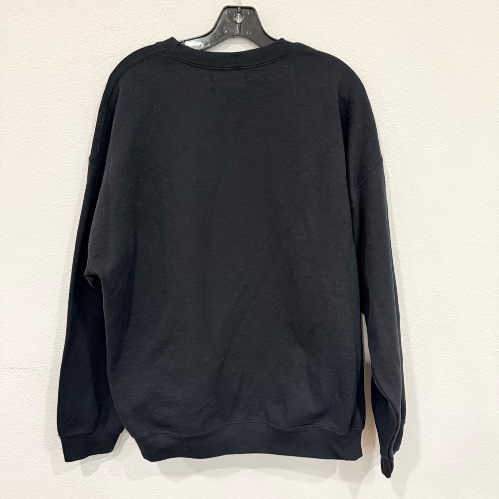 Anthropologie Bridesmaid Crew Black Sweatshirt Women’s Size Medium - Picture 4 of 4